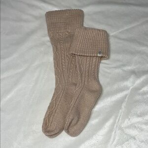 UGG Beige Cable Knit‎ Socks
